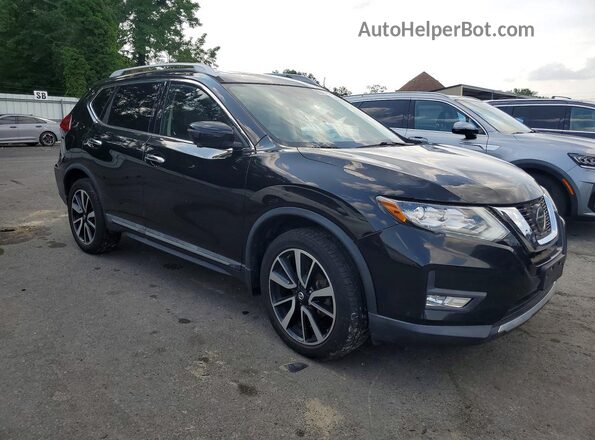 5N1AT2MV4KC727376 2019 NISSAN ROGUE Black Առջևի աջ