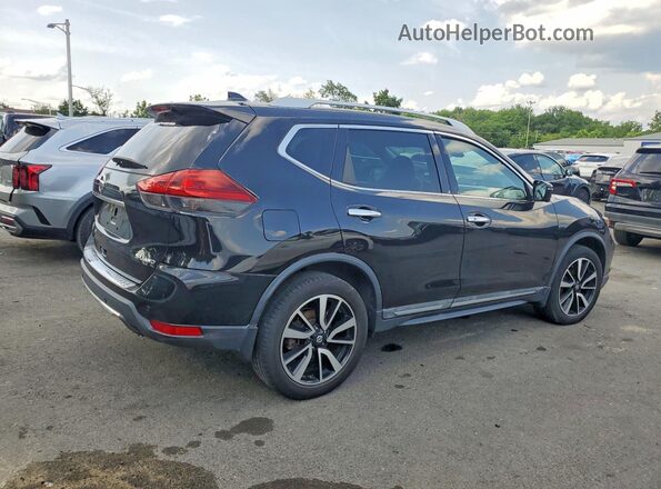 5N1AT2MV4KC727376 2019 NISSAN ROGUE Black Հետևի աջ