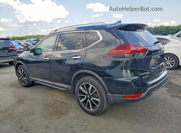 5N1AT2MV4KC727376 2019 NISSAN ROGUE Black Հետևի ձախ