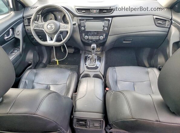 5N1AT2MV4KC727376 2019 NISSAN ROGUE Black Առջևի վահանակի տեսք