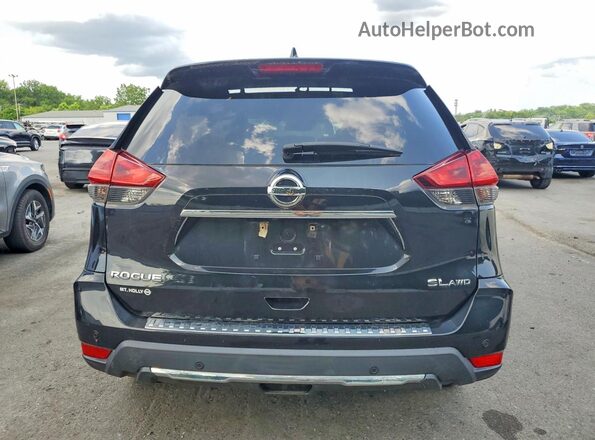 5N1AT2MV4KC727376 2019 NISSAN ROGUE Black Հետևի տեսք