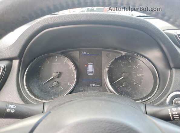 5N1AT2MV4KC727376 2019 NISSAN ROGUE Black Սարքավորումների վահանակի տեսք