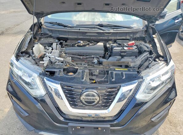 5N1AT2MV4KC727376 2019 NISSAN ROGUE Black Սալոնի հետևի տեսք