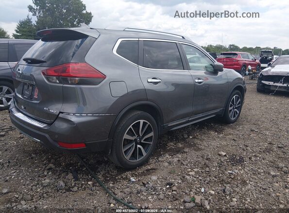 5N1AT2MV4KC736157 2019 NISSAN ROGUE Gray Задня права чверть