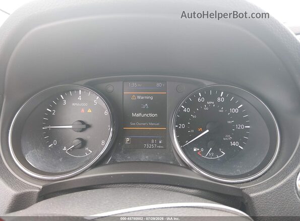 5N1AT2MV4KC736157 2019 NISSAN ROGUE Gray Вид задніх сидінь