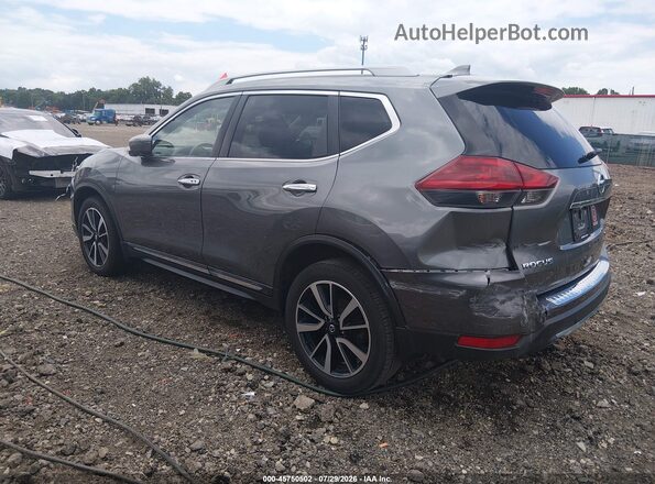 5N1AT2MV4KC736157 2019 NISSAN ROGUE Gray Задня ліва чверть