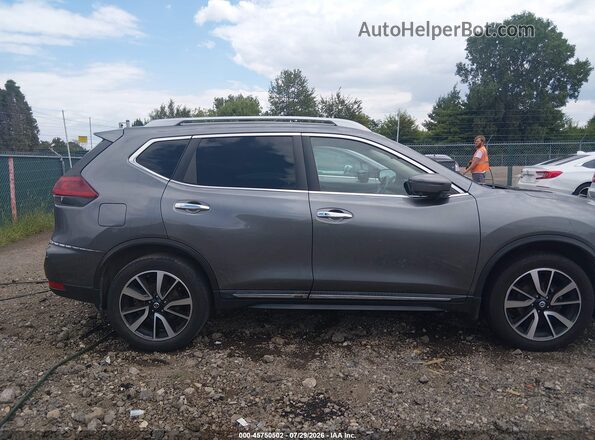 5N1AT2MV4KC736157 2019 NISSAN ROGUE Gray Вид задньої частини салону