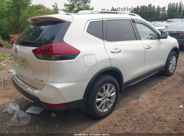 5N1AT2MV4KC737082 2019 NISSAN ROGUE White უკანა მარჯვენა