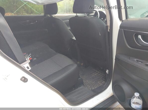 5N1AT2MV4KC737082 2019 NISSAN ROGUE White VIN კოდის სტიკერის ხედი