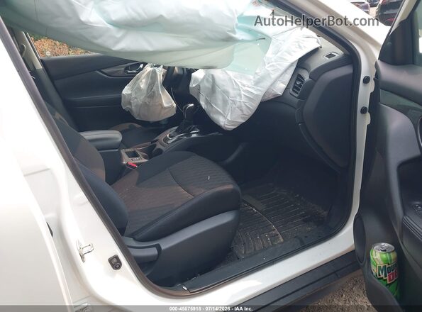 5N1AT2MV4KC737082 2019 NISSAN ROGUE White წინა სალონის ხედი