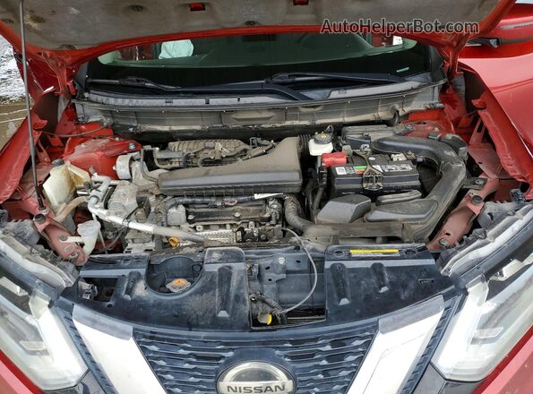 5N1AT2MV4KC783379 2019 NISSAN ROGUE Red Вид підкапотного простору