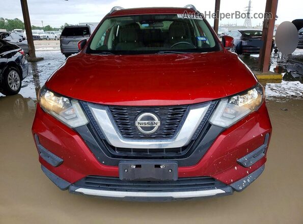 5N1AT2MV4KC783379 2019 NISSAN ROGUE Red Вид спереду