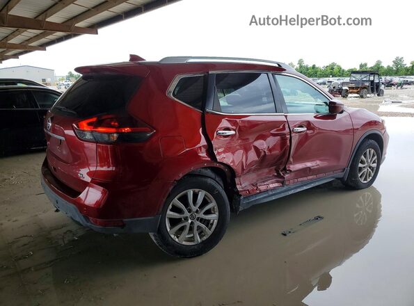 5N1AT2MV4KC783379 2019 NISSAN ROGUE Red Задня права чверть