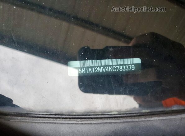 5N1AT2MV4KC783379 2019 NISSAN ROGUE Red Вид наклейки з VIN-кодом
