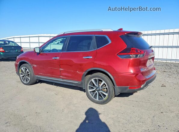 5N1AT2MV4KC802139 2019 NISSAN ROGUE Red Tył lewy
