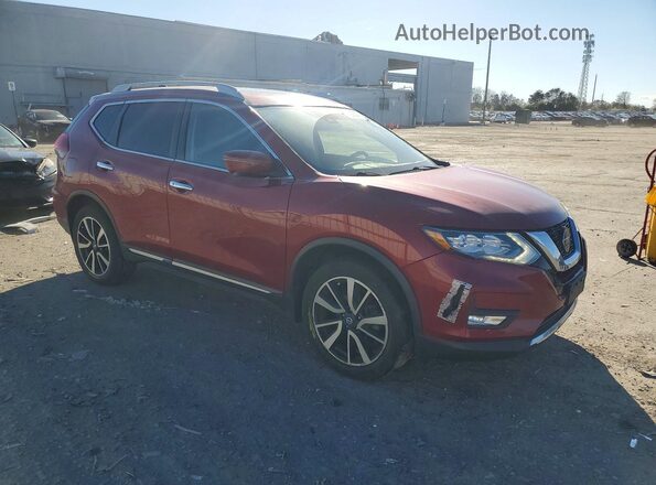 5N1AT2MV4KC802139 2019 NISSAN ROGUE Red Przód prawy
