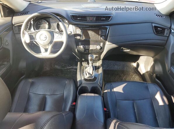 5N1AT2MV4KC802139 2019 NISSAN ROGUE Red Widok deski rozdzielczej