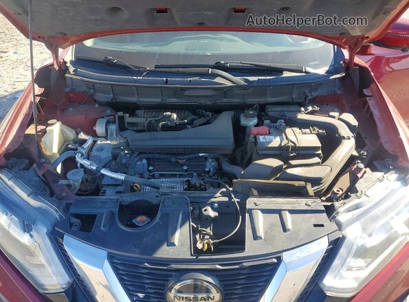 5N1AT2MV4KC802139 2019 NISSAN ROGUE Red Widok komory silnika