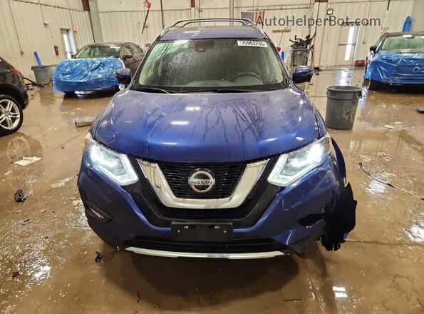 5N1AT2MV4LC738279 2020 NISSAN ROGUE Blue Vista frontal