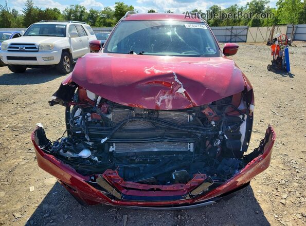 5N1AT2MV4LC762680 2020 NISSAN ROGUE Red Vista frontal