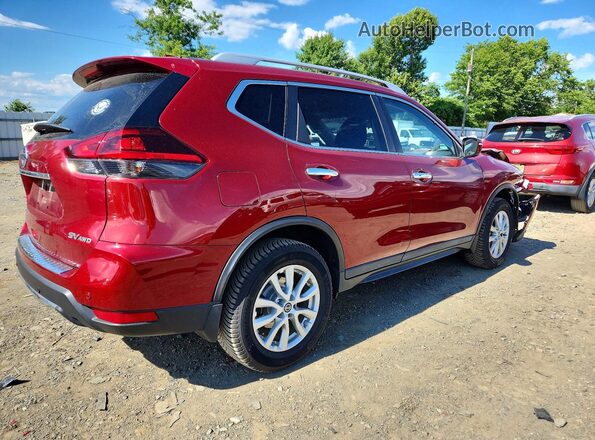 5N1AT2MV4LC762680 2020 NISSAN ROGUE Red Trasero derecho