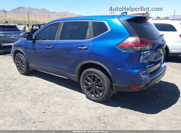 5N1AT2MV4LC806547 2020 NISSAN ROGUE Blue Задня ліва чверть