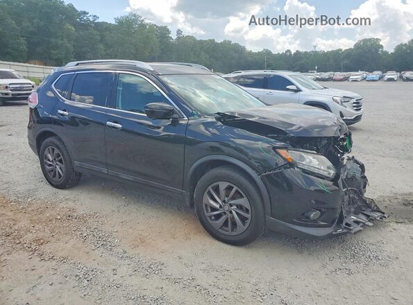 5N1AT2MV5GC759955 2016 NISSAN ROGUE Black Передня права чверть