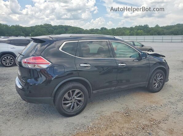 5N1AT2MV5GC759955 2016 NISSAN ROGUE Black Задня права чверть