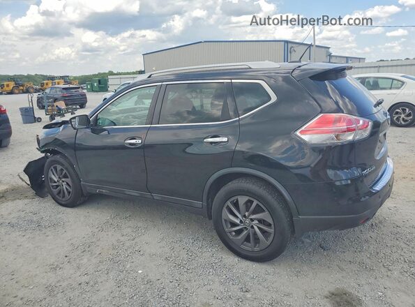 5N1AT2MV5GC759955 2016 NISSAN ROGUE Black Задня ліва чверть