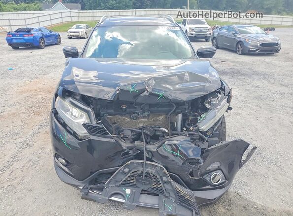 5N1AT2MV5GC759955 2016 NISSAN ROGUE Black Вид спереду