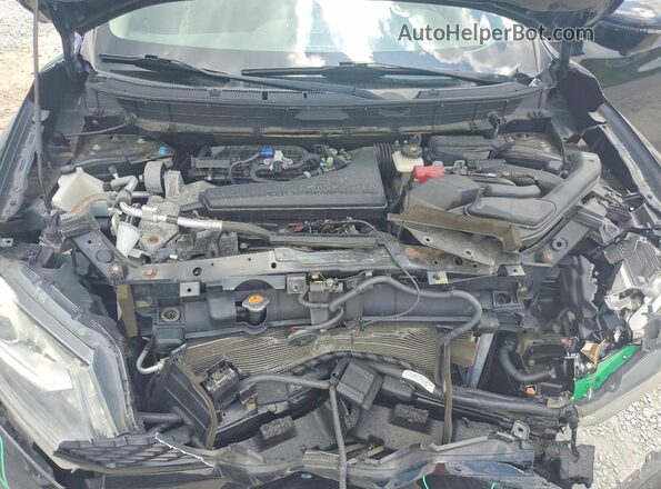 5N1AT2MV5GC759955 2016 NISSAN ROGUE Black Вид підкапотного простору