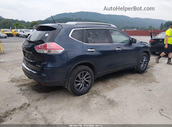 5N1AT2MV5GC774696 2016 NISSAN ROGUE Navy Հետևի աջ