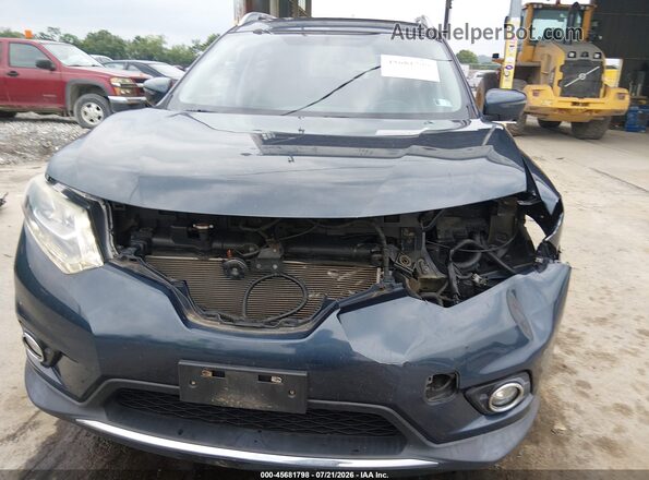 5N1AT2MV5GC774696 2016 NISSAN ROGUE Navy Դիմացի տեսք