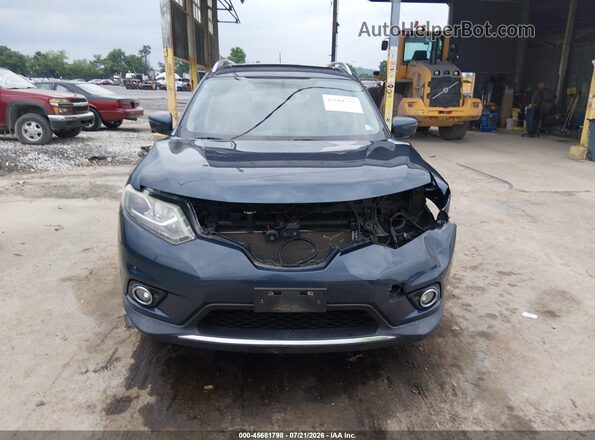 5N1AT2MV5GC774696 2016 NISSAN ROGUE Navy Սարքավորումների վահանակի տեսք