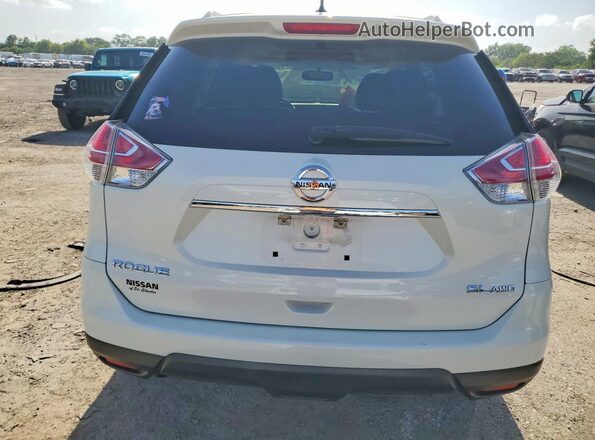 5N1AT2MV5GC777954 2016 NISSAN ROGUE White უკანა ხედი
