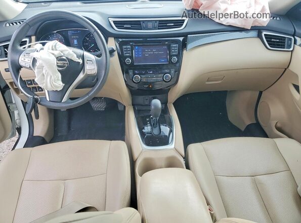 5N1AT2MV5GC777954 2016 NISSAN ROGUE White წინა პანელის ხედი