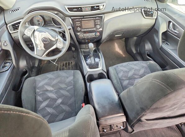5N1AT2MV5GC818986 2016 NISSAN ROGUE White Առջևի վահանակի տեսք