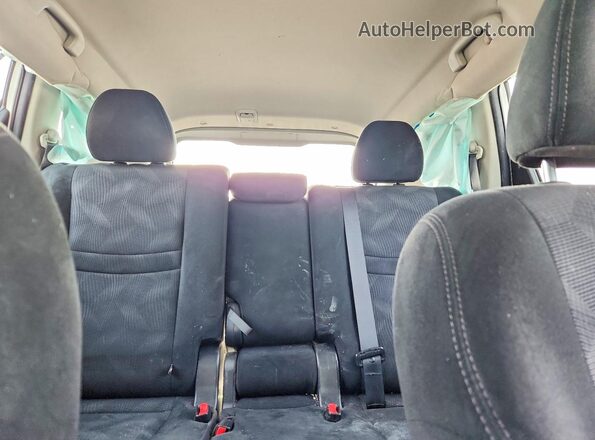 5N1AT2MV5GC818986 2016 NISSAN ROGUE White Հետևի նստատեղերի տեսք
