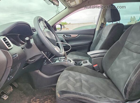 5N1AT2MV5GC912639 2016 NISSAN ROGUE Black Вид салону спереду