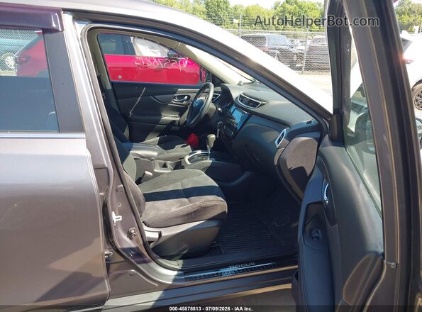 5N1AT2MV5GC919848 2016 NISSAN ROGUE Gray Սալոնի դիմացի տեսք