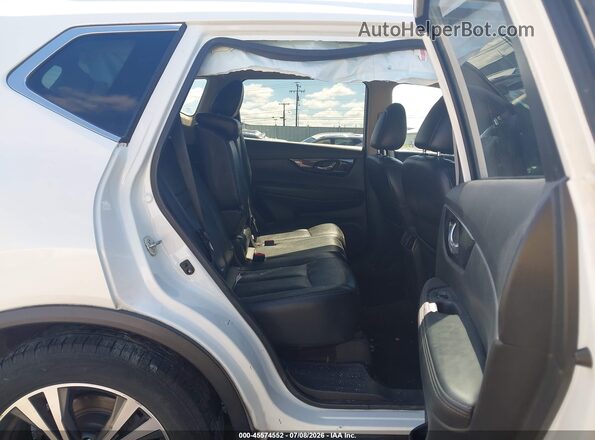 5N1AT2MV5HC885878 2017 NISSAN ROGUE White Widok naklejki z numerem VIN
