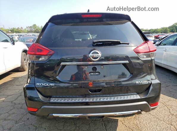 5N1AT2MV5HC892586 2017 NISSAN ROGUE Black Rear view