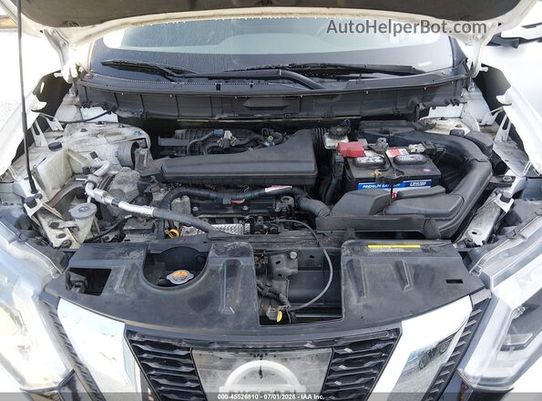 5N1AT2MV5HC897383 2017 NISSAN ROGUE White Вид ззаду