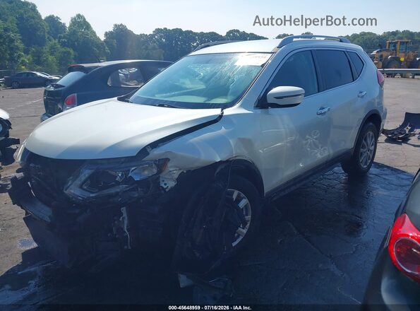 5N1AT2MV5JC819126 2018 NISSAN ROGUE White Առջևի ձախ երեք քառորդ տեսարան
