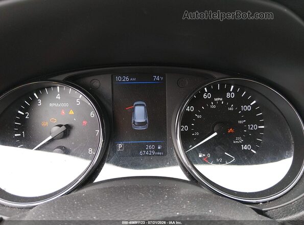 5N1AT2MV5JC845385 2018 NISSAN ROGUE Черный Вид задних сидений