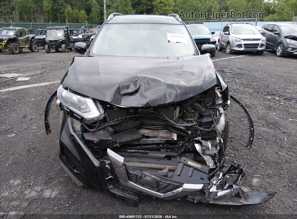 5N1AT2MV5JC845385 2018 NISSAN ROGUE Черный Вид щитка приборов
