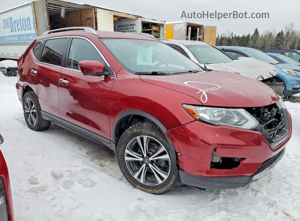 5N1AT2MV5KC728343 2019 NISSAN ROGUE Red Przód prawy