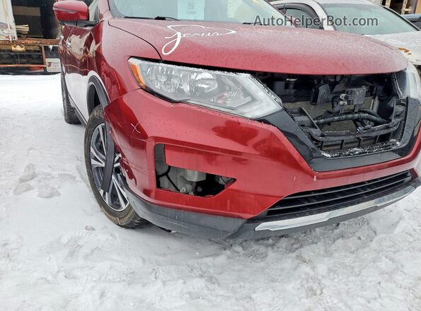 5N1AT2MV5KC728343 2019 NISSAN ROGUE Red Widok naklejki z numerem VIN