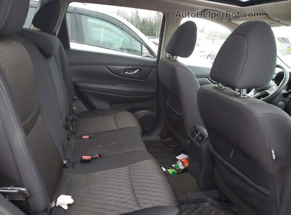 5N1AT2MV5KC728343 2019 NISSAN ROGUE Red Widok wnętrza z tyłu
