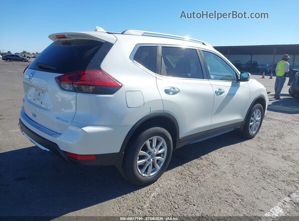 5N1AT2MV5KC845498 2019 NISSAN ROGUE Белый Задняя правая четверть